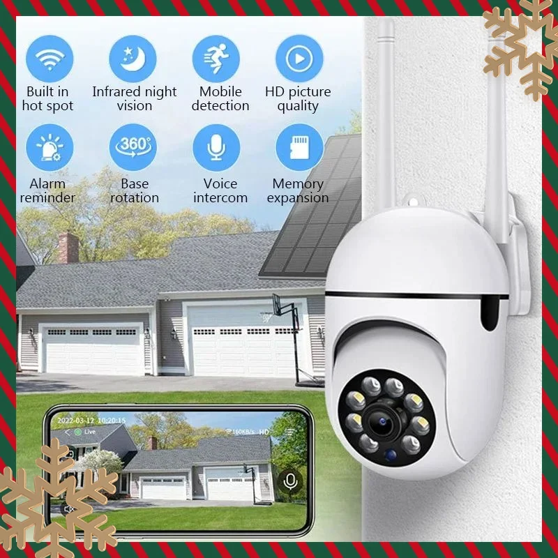 Smart Wifi Camera Video Surveillance IP Cameras Outdoor Security Protection Monitor 4.0X Zoom Home Wireless Waterproof Cam
Smart Wifi Camera Video Surveillance IP Cameras Outdoor Security Protection Monitor 4.0X Zoom Home Wireless Waterproof Cam