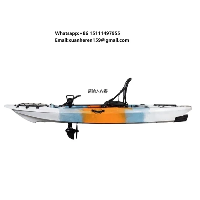 New 10ft Fishing Pedal Kayak with Drive Rudder System with Aluminum Backsest
New 10ft Fishing Pedal Kayak with Drive Rudder System with Aluminum Backsest