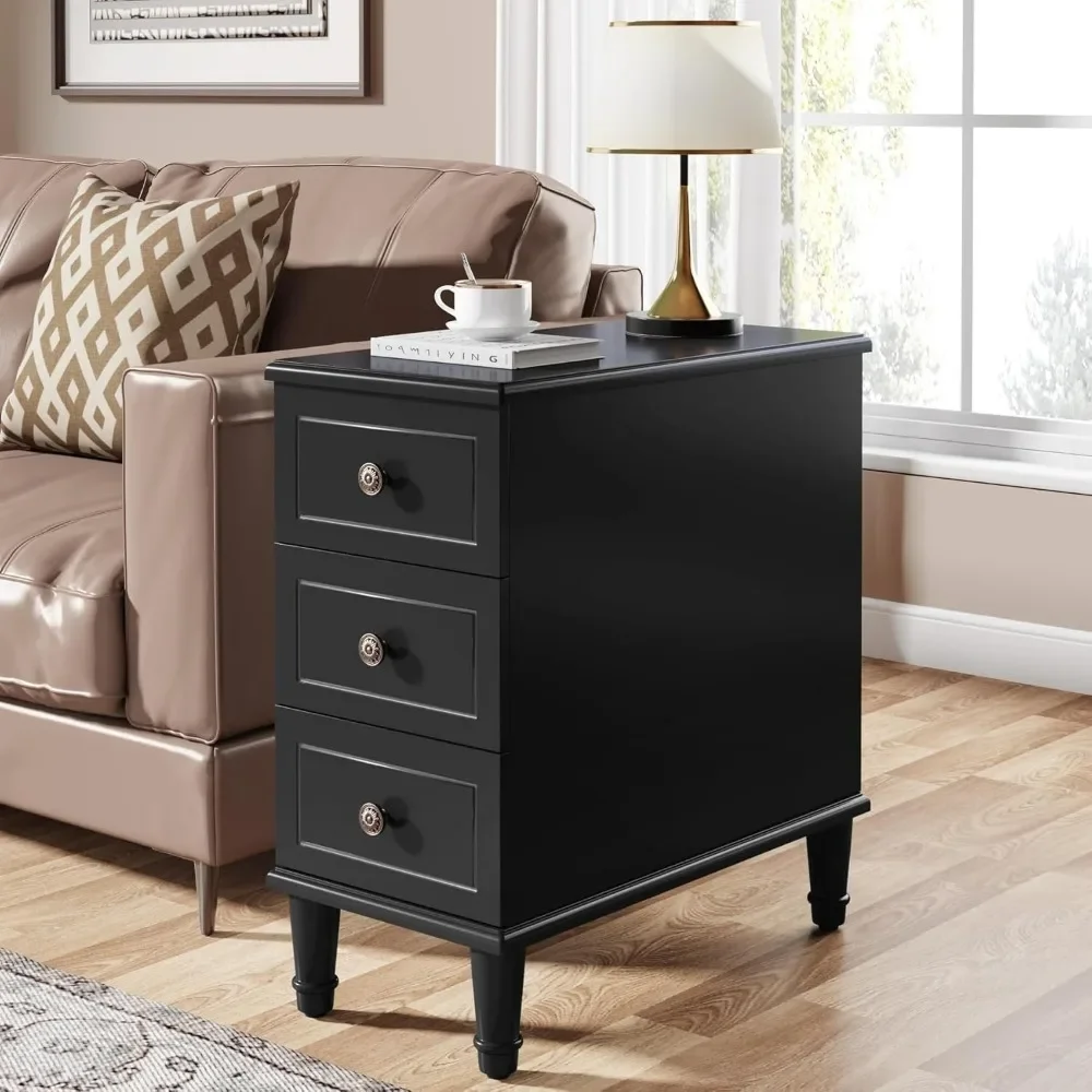 Solid Wood End Coffee Tables, Fully Assembled Narrow Side Coffee Tables, with Drawers, for Small Spaces
Solid Wood End Coffee Tables, Fully Assembled Narrow Side Coffee Tables, with Drawers, for Small Spaces