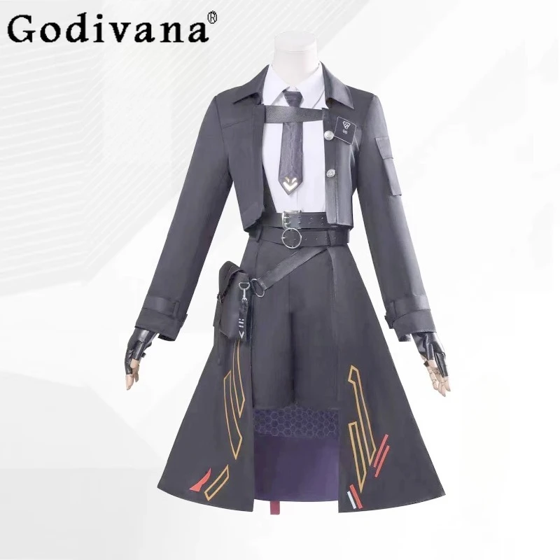 Halloween Party Couple for Women Game Love and DeepSpace Fight Hunter Uniform Suit Girls Player Cosplay Mc Outfit Costume
Halloween Party Couple for Women Game Love and DeepSpace Fight Hunter Uniform Suit Girls Player Cosplay Mc Outfit Costume