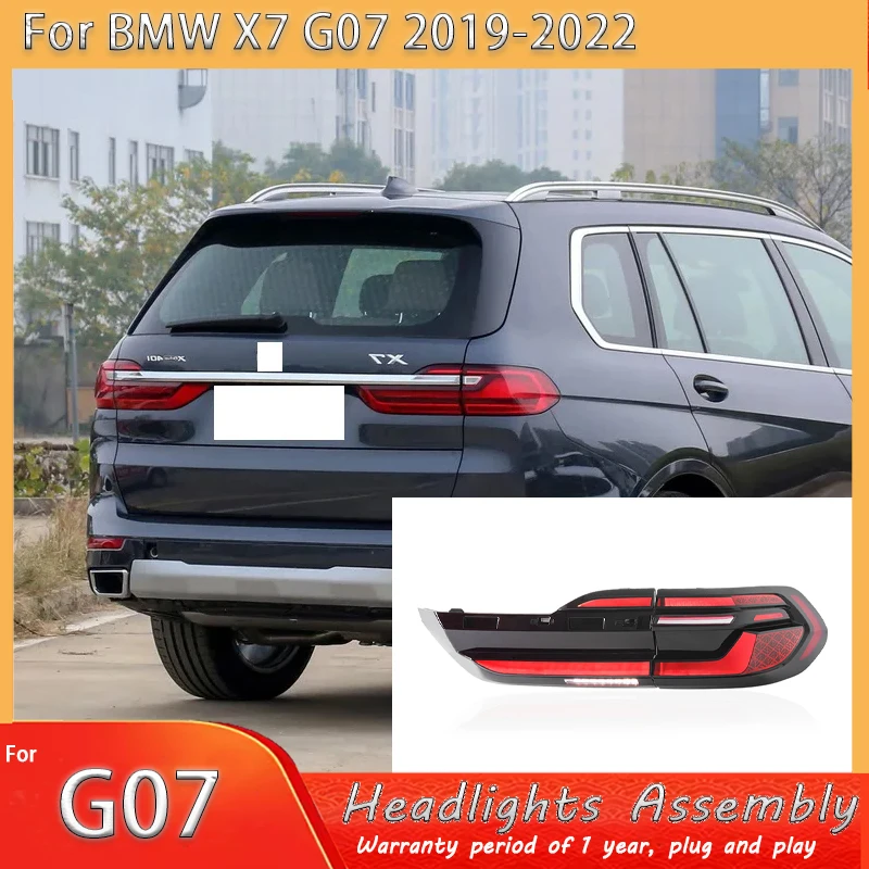 Задний фонарь автомобиля для BMW X7 G07, задний фонарь в сборе, модели 2019-2022, модификация, светодиодный задний фонарь, указатель поворота Plug and Play
Задний фонарь автомобиля для BMW X7 G07, задний фонарь в сборе, модели 2019-2022, модификация, светодиодный задний фонарь, указатель поворота Plug and Play