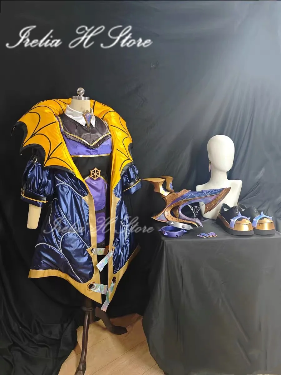 Irelia H Store LOL Fright Night Zeri Cosplay Costume for women Game Halloween costumes for women full set Custom size made
Irelia H Store LOL Fright Night Zeri Cosplay Costume for women Game Halloween costumes for women full set Custom size made
