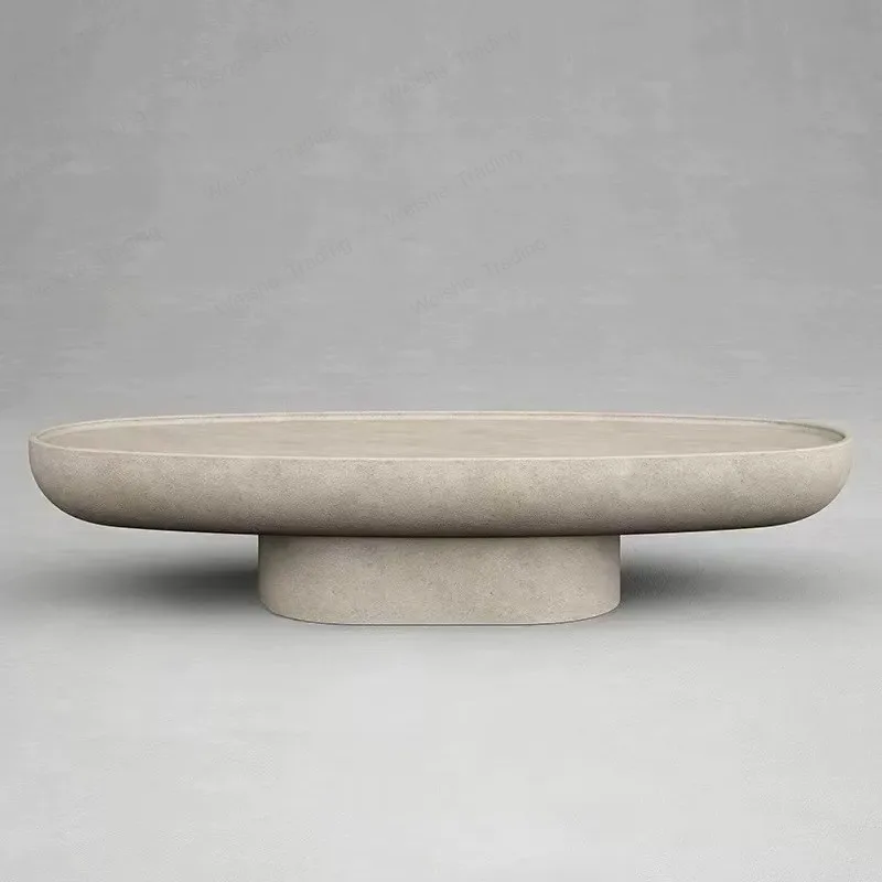 Personalized and creative natural travertine coffee table villa large square living room coffee table
Personalized and creative natural travertine coffee table villa large square living room coffee table