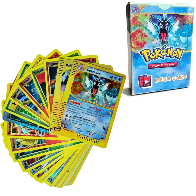 First Generation Pokemon 54pcs MEGA Charizard Gyarados English Cards/box Star Shining Energy Battle Toys Trading Card Game
First Generation Pokemon 54pcs MEGA Charizard Gyarados English Cards/box Star Shining Energy Battle Toys Trading Card Game