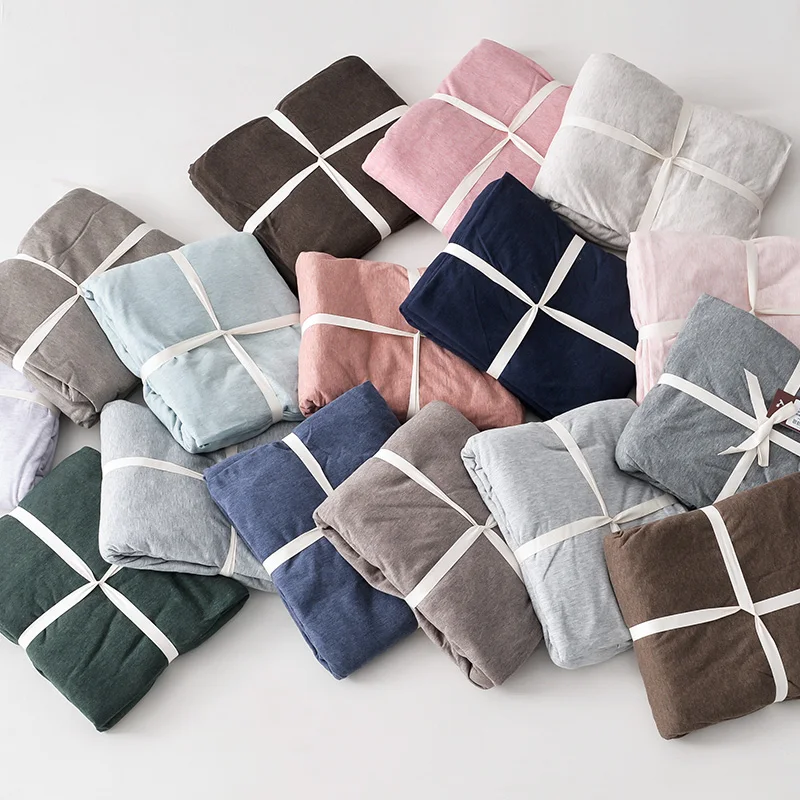 Pure Color Knitted Cotton Bedding 18m Bed Canopy Single Double Person Dormitory Cotton Sateen Bedding Set Quilt Cover
Pure Color Knitted Cotton Bedding 18m Bed Canopy Single Double Person Dormitory Cotton Sateen Bedding Set Quilt Cover