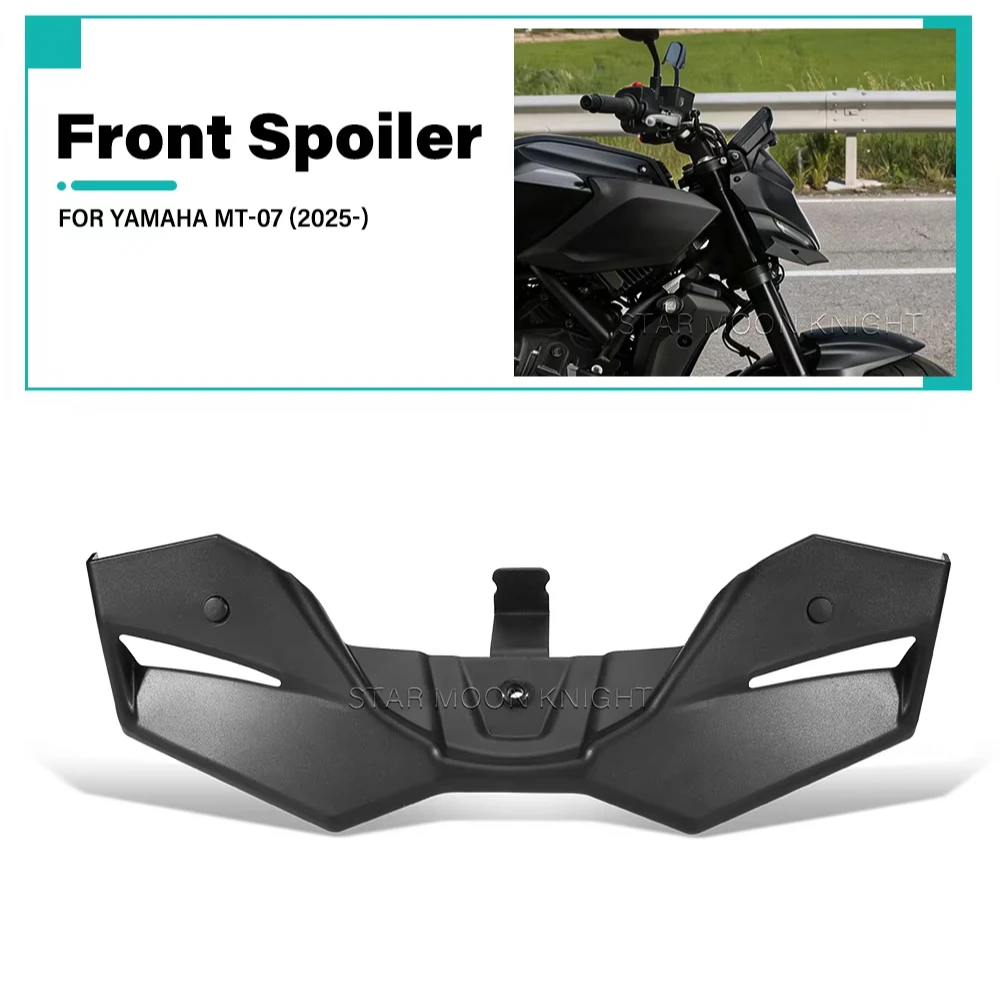 Motorcycle Front Winglet Aerodynamic Spoiler for Yamaha MT-07 MT07 2025-2026 Downforce Wing Kit
Motorcycle Front Winglet Aerodynamic Spoiler for Yamaha MT-07 MT07 2025-2026 Downforce Wing Kit