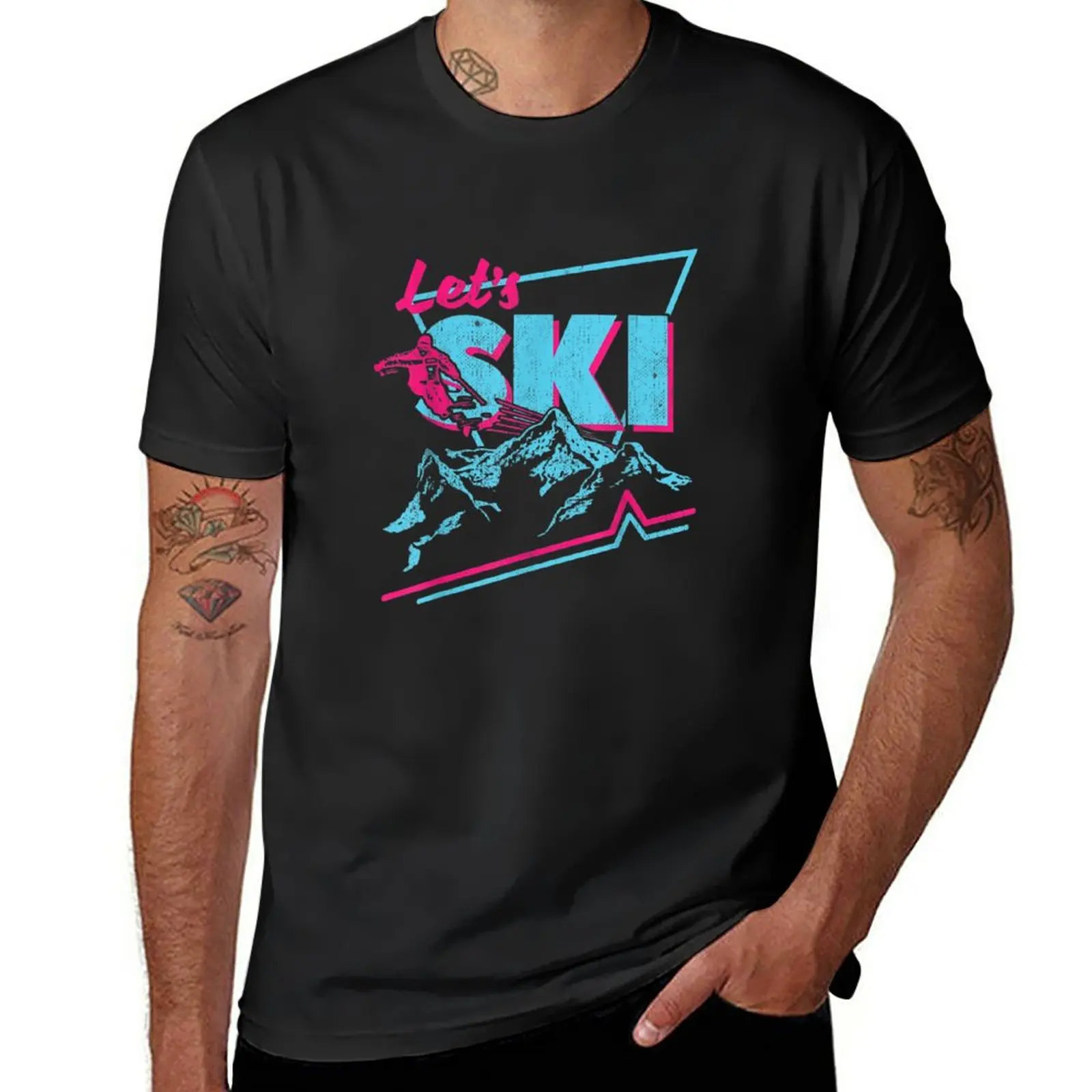 New Retro Let's Ski T-Shirt Short sleeve tee Short sleeve boys animal print shirt heavyweight t shirts for men
New Retro Let's Ski T-Shirt Short sleeve tee Short sleeve boys animal print shirt heavyweight t shirts for men