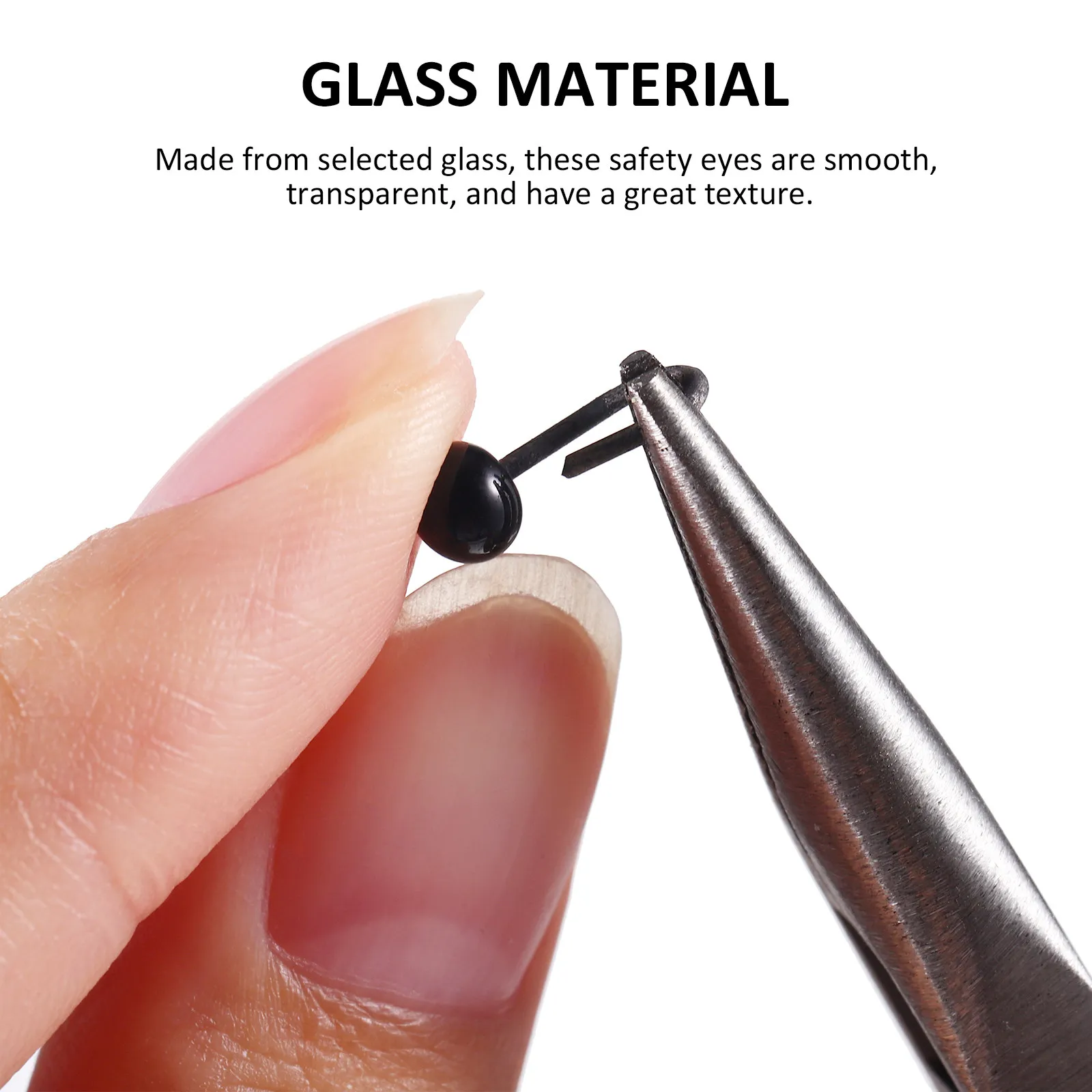 300 шт. стеклянных глазок для рукоделия, гладкие блестящие безопасные глазки разных размеров для вязания крючком, украшения для животных, для вязания и лепки из глины
300 шт. стеклянных глазок для рукоделия, гладкие блестящие безопасные глазки разных размеров для вязания крючком, украшения для животных, для вязания и лепки из глины