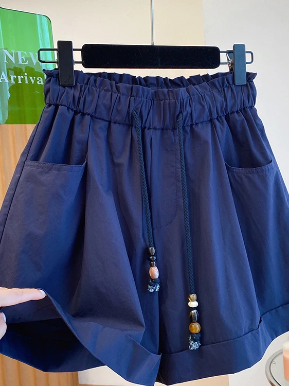 High Waist Wide Leg Short Pants Casual Style for Pear Shaped Body A-Line Pants plus Size Women's Clothing Breathable Skin-Fri...
High Waist Wide Leg Short Pants Casual Style for Pear Shaped Body A-Line Pants plus Size Women's Clothing Breathable Skin-Fri...