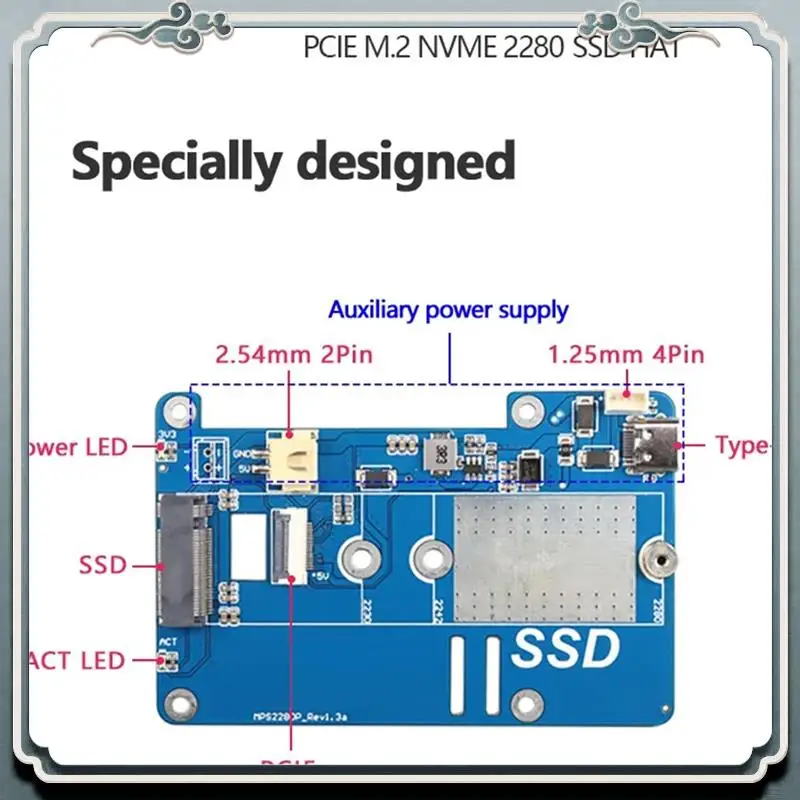 Премиум MPS2280P PCIE M.2 NVME SSD HAT + корпус + радиатор SSD для Raspberry Pi 5, поддержка 2280 2230 2242 Gen 3, плата расширения
Премиум MPS2280P PCIE M.2 NVME SSD HAT + корпус + радиатор SSD для Raspberry Pi 5, поддержка 2280 2230 2242 Gen 3, плата расширения