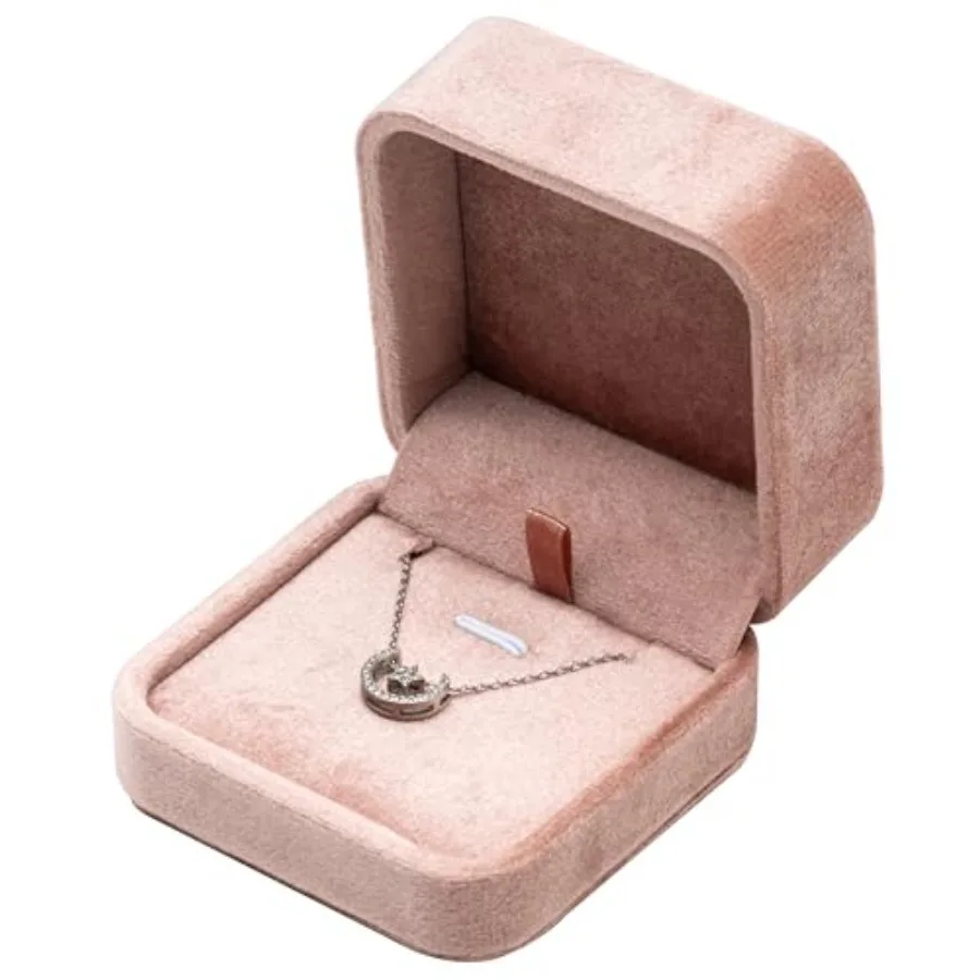 Classic Velvet Jewelry Gift Box Case for Necklace Pendant
Classic Velvet Jewelry Gift Box Case for Necklace Pendant