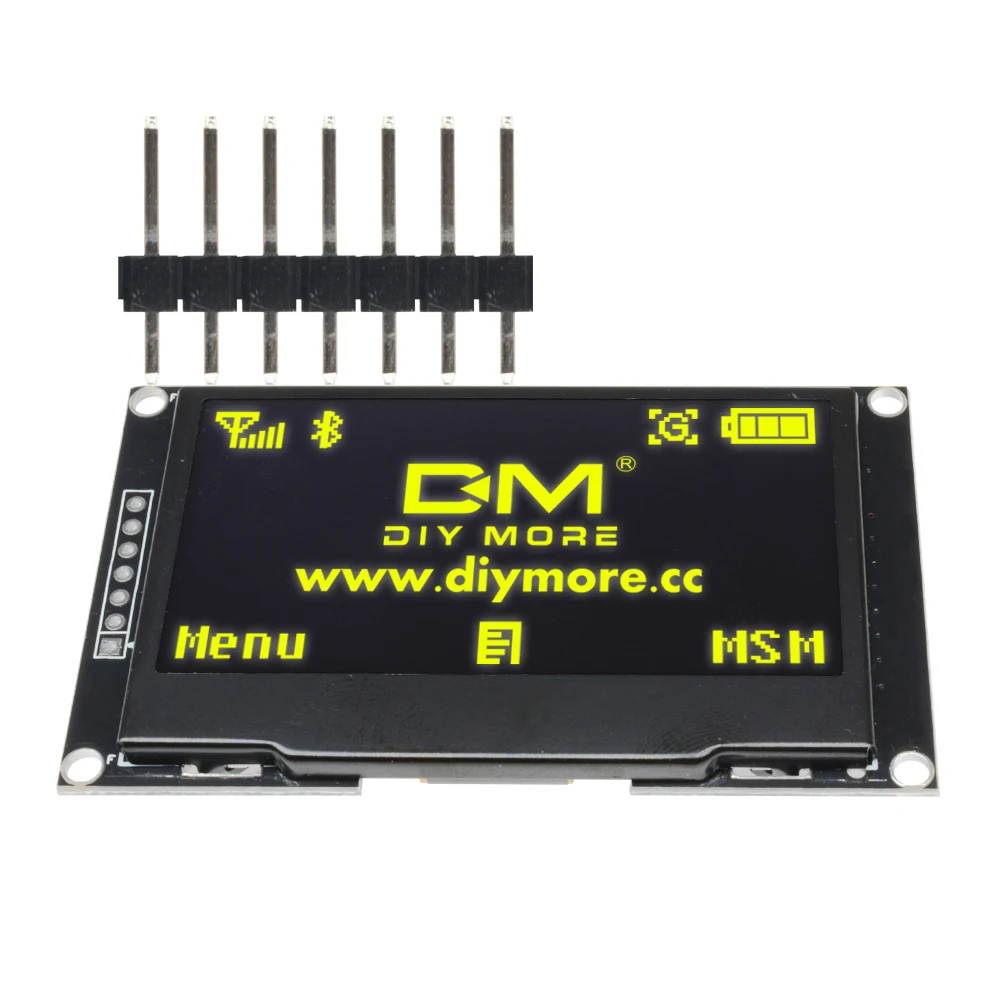 2.42 inch 2.42" OLED Display Module 128x64 LCD HD Display Screen Board Module IC I2C SPI Serial SSD1309 for Arduino
2.42 inch 2.42" OLED Display Module 128x64 LCD HD Display Screen Board Module IC I2C SPI Serial SSD1309 for Arduino
