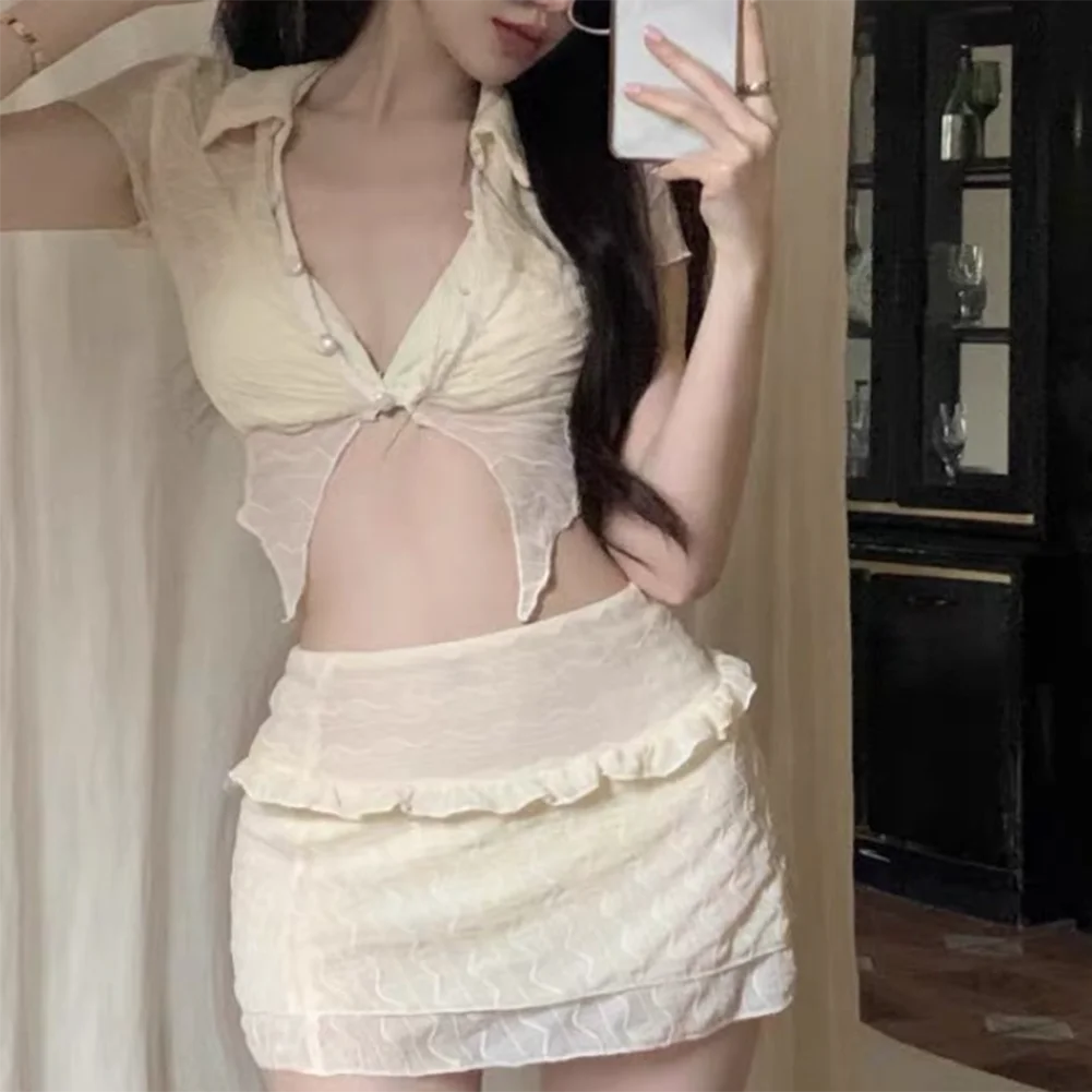 Women 3-Piece Women's Swimwear 2025 Swimsuit Korean Cover Your Abdomen Conservatively Lounge Breathable Comfortable Bikinis Sets
Women 3-Piece Women's Swimwear 2025 Swimsuit Korean Cover Your Abdomen Conservatively Lounge Breathable Comfortable Bikinis Sets