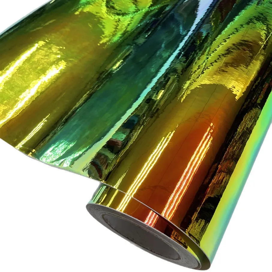 Premium Gloss Rainbow Holographic Chrome Copper Green Vinyl Wrap Film Self Adhesive Decal Sticker Automotive Car Wrapping Foil
Premium Gloss Rainbow Holographic Chrome Copper Green Vinyl Wrap Film Self Adhesive Decal Sticker Automotive Car Wrapping Foil