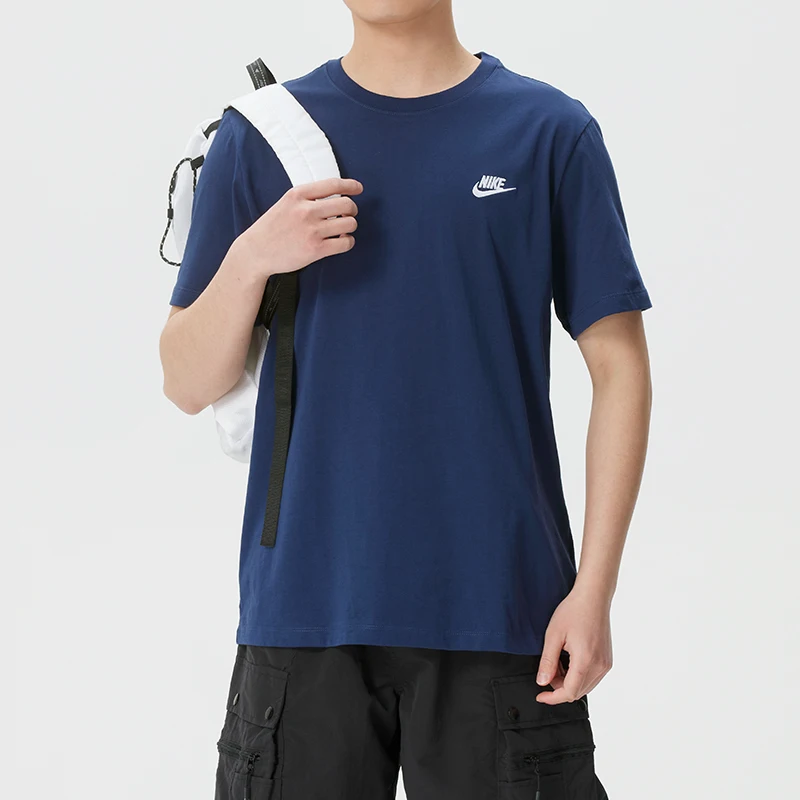 Nike Men's Short-Sleeved Sportswear Breathable Casual Wear Loose Top T-Shirt Casual Short-Sleeved Ar4999-410
Nike Men's Short-Sleeved Sportswear Breathable Casual Wear Loose Top T-Shirt Casual Short-Sleeved Ar4999-410