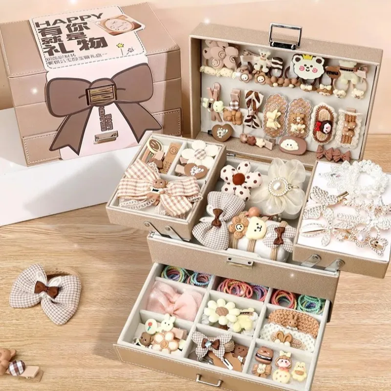 Girls Leather Jewelry Box with Mirror, PU Leather Organizer for Hair Accessories, Princess Cartoon Trinket Case for Kids
Girls Leather Jewelry Box with Mirror, PU Leather Organizer for Hair Accessories, Princess Cartoon Trinket Case for Kids
