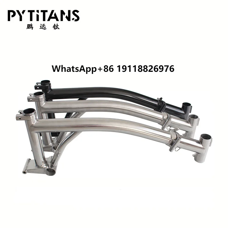 Factory Outlet Best Prices ultra Light GR5 Folding Bike Frame Titanium Bicycle Frame for Folding Cycling
Factory Outlet Best Prices ultra Light GR5 Folding Bike Frame Titanium Bicycle Frame for Folding Cycling