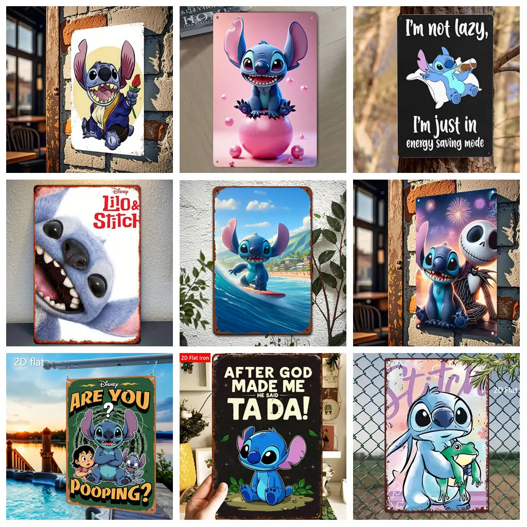 Miniso Stitch Funny & Wacky Exhibition Retro Vintage Tin Sign Poster Decorative Plaque Metal Plate Wall Decor
Miniso Stitch Funny & Wacky Exhibition Retro Vintage Tin Sign Poster Decorative Plaque Metal Plate Wall Decor