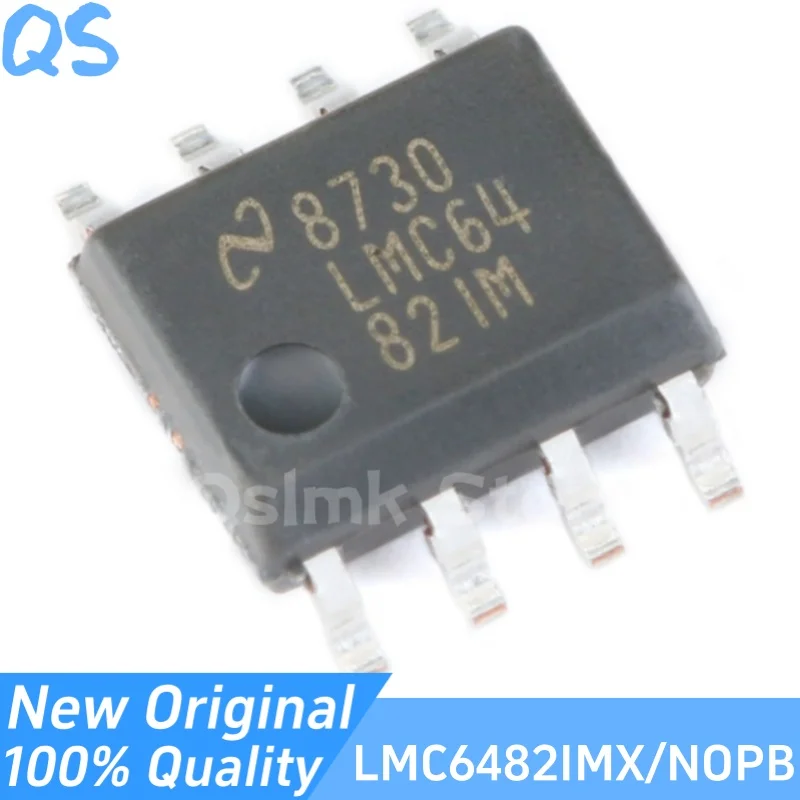 New Original LMC6482IMX/NOPB LMC6482IM SOIC-8 Dual rail to rail operational amplifier chip
New Original LMC6482IMX/NOPB LMC6482IM SOIC-8 Dual rail to rail operational amplifier chip