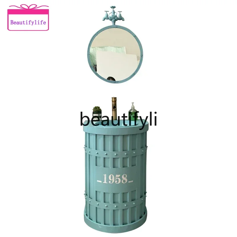 YL Wrought iron industrial wind wash basin personalized wash basin retro wash basin bar
YL Wrought iron industrial wind wash basin personalized wash basin retro wash basin bar