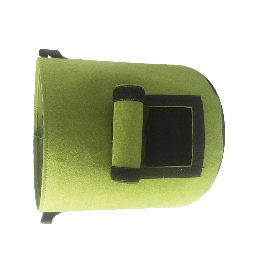 Planting Bag Non Woven Fabric Durable Gardening Planter Breathable Growing Bags Uniform Soil Ball Tough Windproof Rainproof
Planting Bag Non Woven Fabric Durable Gardening Planter Breathable Growing Bags Uniform Soil Ball Tough Windproof Rainproof