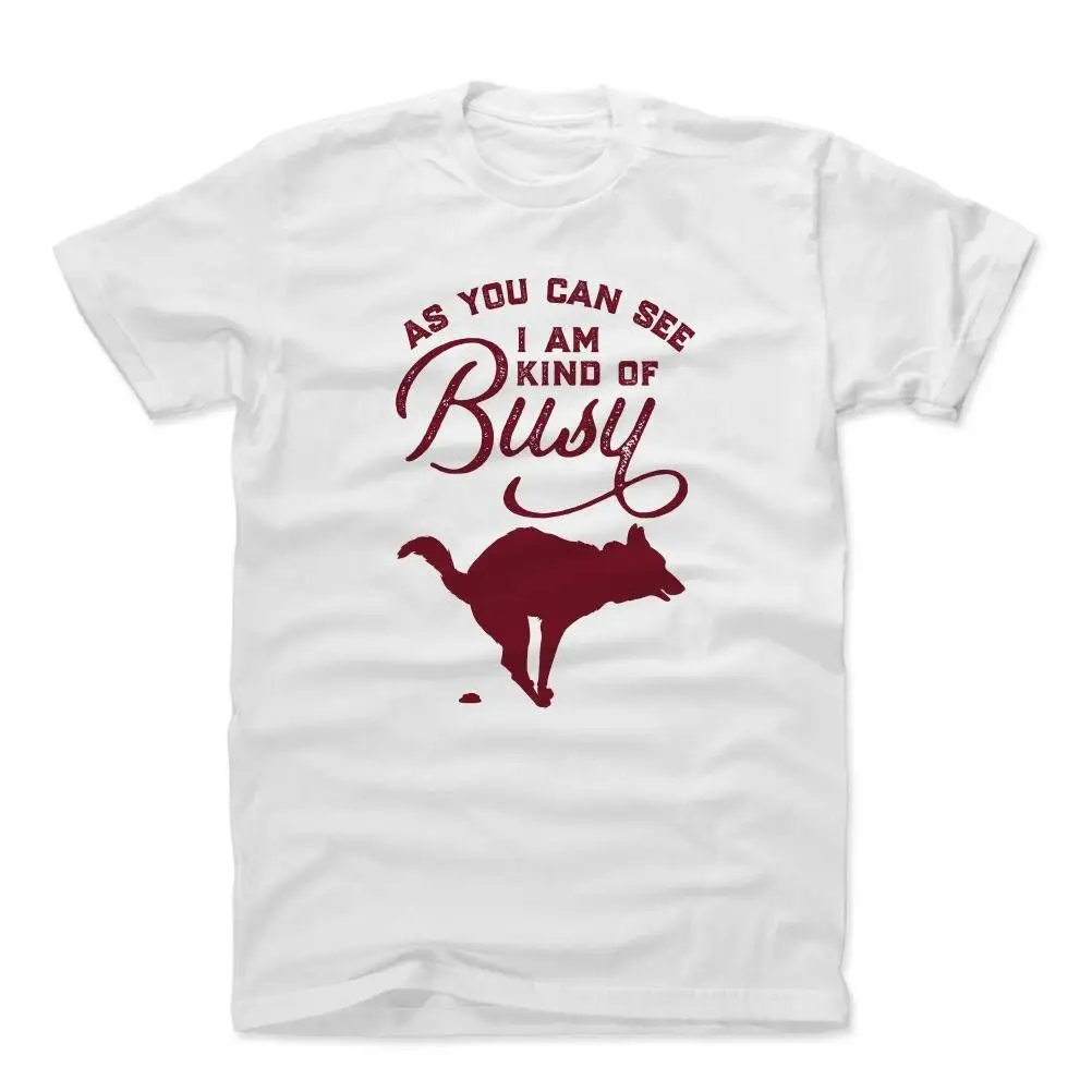 Мужская хлопковая футболка с собакой, собаки, животные, я занят
Мужская хлопковая футболка с собакой, собаки, животные, я занят