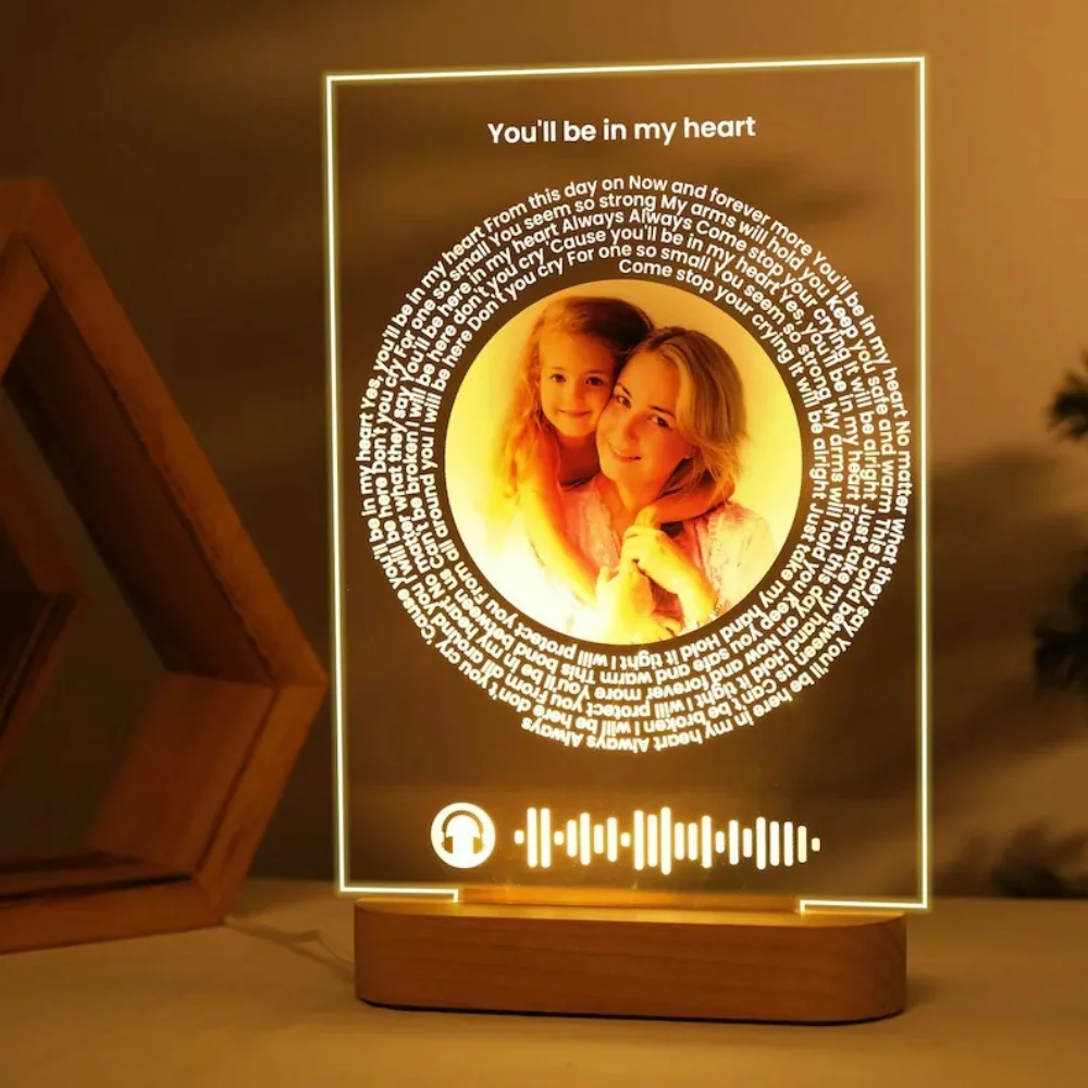 Personalized Acrylic Music Plaque Custom Photo and Song Lyric Gift for Mother Unique Mothers Day Present Thoughtful Idea for Mom
Personalized Acrylic Music Plaque Custom Photo and Song Lyric Gift for Mother Unique Mothers Day Present Thoughtful Idea for Mom