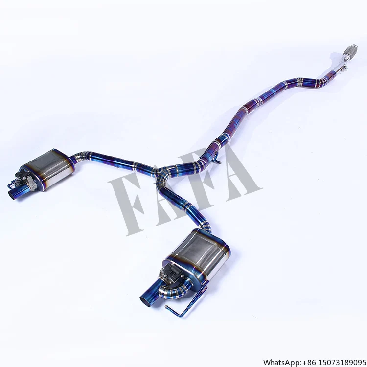 For W213 2.0T Titanium Exhaust System in the Middle and Tail Section Electric Valve Muffler High Performance Exhaust Pipe
For W213 2.0T Titanium Exhaust System in the Middle and Tail Section Electric Valve Muffler High Performance Exhaust Pipe