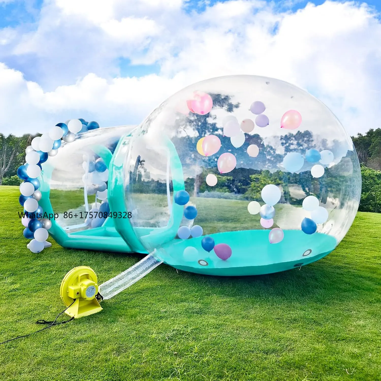 Outdoor Giant Transparent Inflatable Crystal Dome Bubble Tent Inflatable Bubble Tent with Balloons Inflatable Bubble House
Outdoor Giant Transparent Inflatable Crystal Dome Bubble Tent Inflatable Bubble Tent with Balloons Inflatable Bubble House