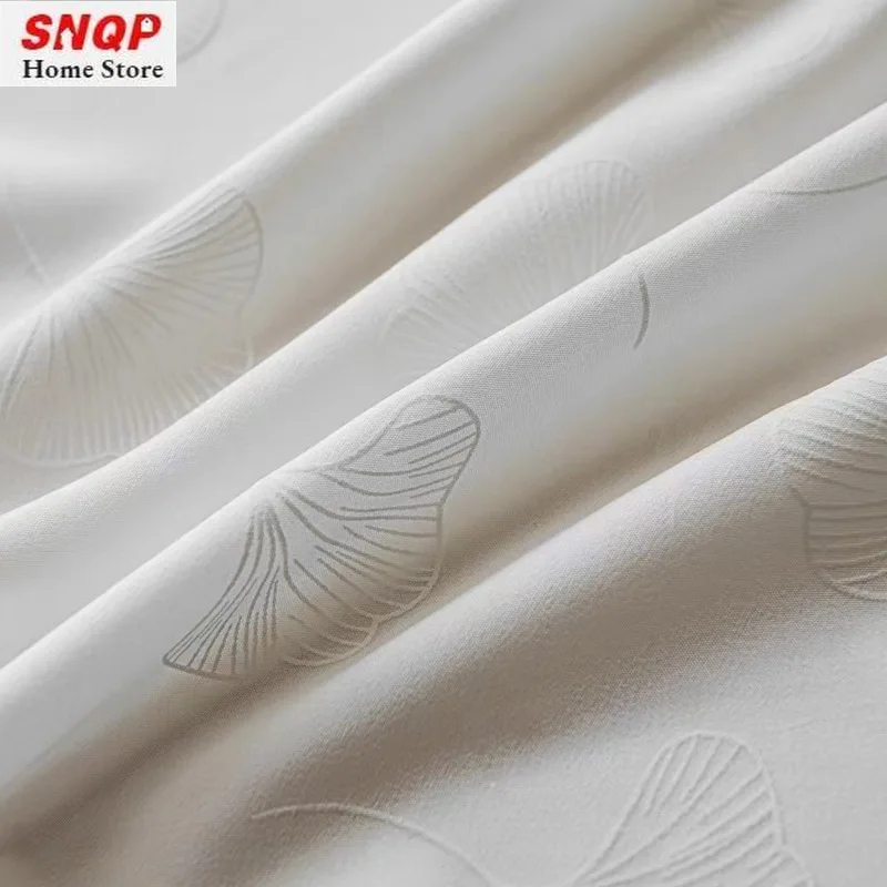 Custom Size Luxury Embossed Silver Leaf White Tulle Curtains for Living Dining Room Bedroom Window Modern Elegant Fashion Decor
Custom Size Luxury Embossed Silver Leaf White Tulle Curtains for Living Dining Room Bedroom Window Modern Elegant Fashion Decor