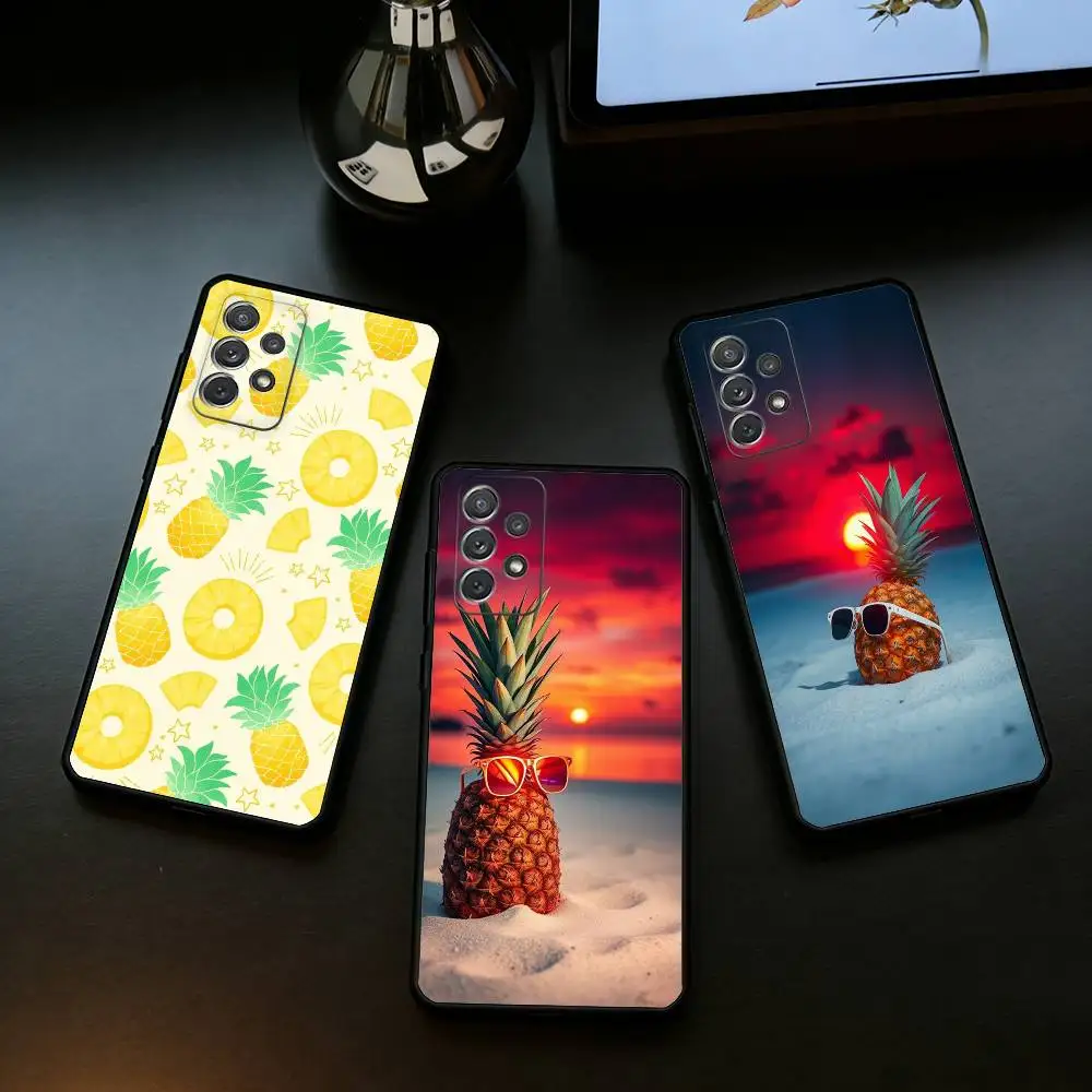 S-Summer P-Pineapple Soft Silicone Black Cover Phone Case For Samsung Galaxy A73,A72,A71,A70,A53,A52,A51
S-Summer P-Pineapple Soft Silicone Black Cover Phone Case For Samsung Galaxy A73,A72,A71,A70,A53,A52,A51