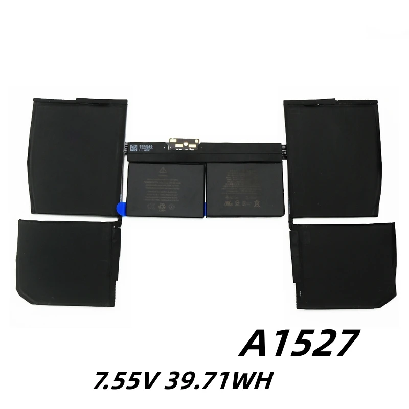 Аккумулятор A1527 A17057.55V 39,71wh для ноутбука Apple, батарея для Macbook 12 дюймов A1534 2015-2017 года MF855 MJY32CH/A MK4M2 EMC2746
Аккумулятор A1527 A17057.55V 39,71wh для ноутбука Apple, батарея для Macbook 12 дюймов A1534 2015-2017 года MF855 MJY32CH/A MK4M2 EMC2746
