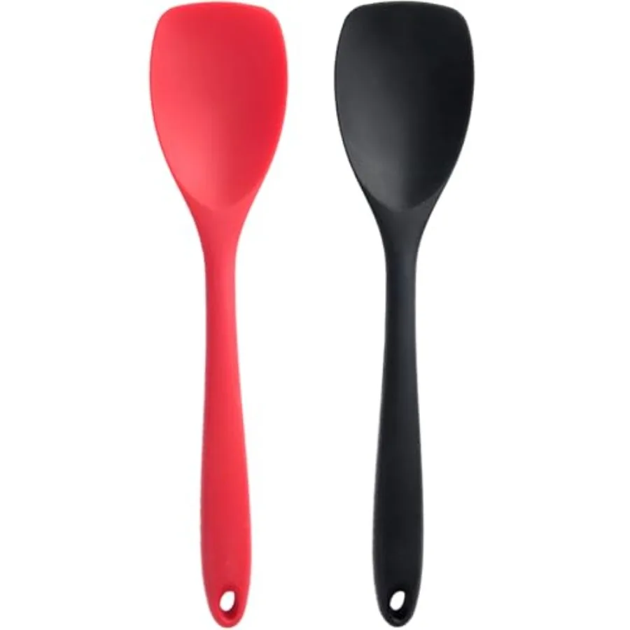 2 Pcs Silicone Spatula Spoon Set, Heat Resistant Spoonula and Flexible Scrapers for Baking Mixing, Non-Stick Kitchen Utensils -
2 Pcs Silicone Spatula Spoon Set, Heat Resistant Spoonula and Flexible Scrapers for Baking Mixing, Non-Stick Kitchen Utensils -