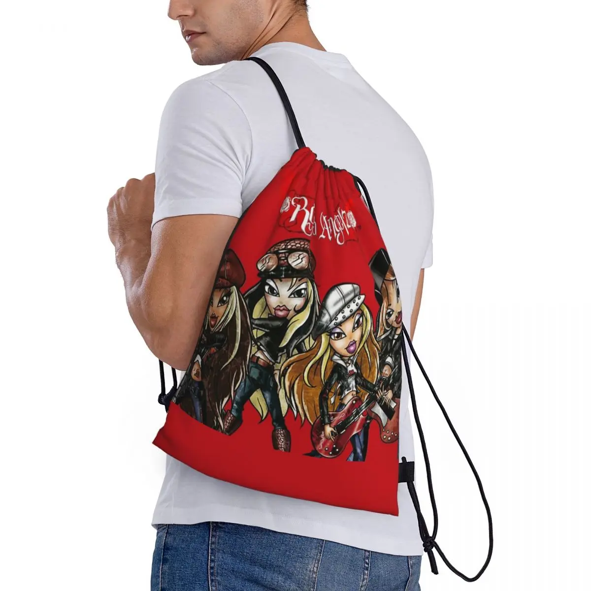 Bratz Rock Angelz Backpacks Fashion Drawstring Bags Sundries Bag Book Bags for Man Woman Students
Bratz Rock Angelz Backpacks Fashion Drawstring Bags Sundries Bag Book Bags for Man Woman Students