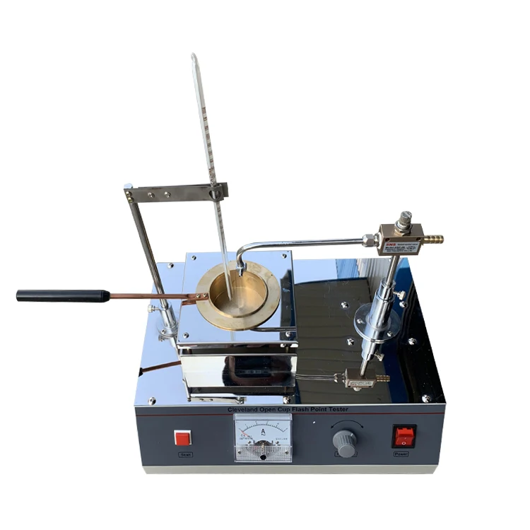 Cleveland Open Cup Flash and Fire Point Tester for Asphalt Bitumen
Cleveland Open Cup Flash and Fire Point Tester for Asphalt Bitumen
