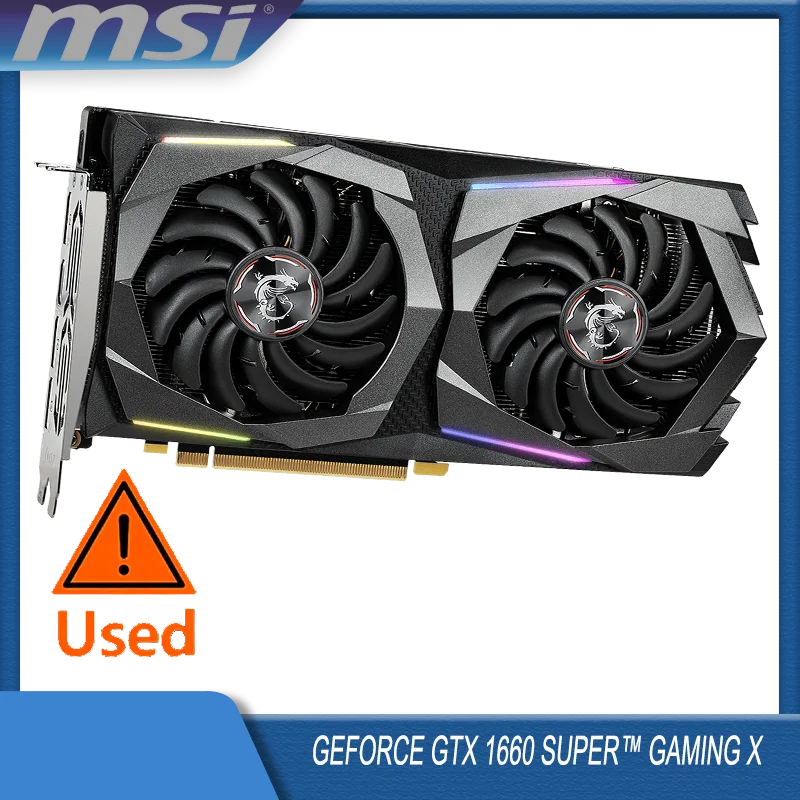 Видеокарта MSI GeForce GTX 1660 SUPER GAMING X 6 ГБ GDDR6 192 бит PCI-E 3,0 × 16 8-контактный gtx 1
Видеокарта MSI GeForce GTX 1660 SUPER GAMING X 6 ГБ GDDR6 192 бит PCI-E 3,0 × 16 8-контактный gtx 1