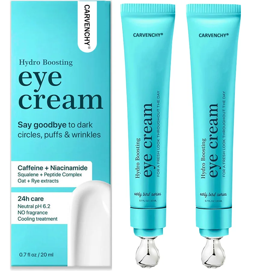 2pcs Hydro Boosting Eye Bag Removal Cream Lifting Firming Fade Fine Lines Anti-Dark Circles Puffiness Brighten Eye Care
2pcs Hydro Boosting Eye Bag Removal Cream Lifting Firming Fade Fine Lines Anti-Dark Circles Puffiness Brighten Eye Care