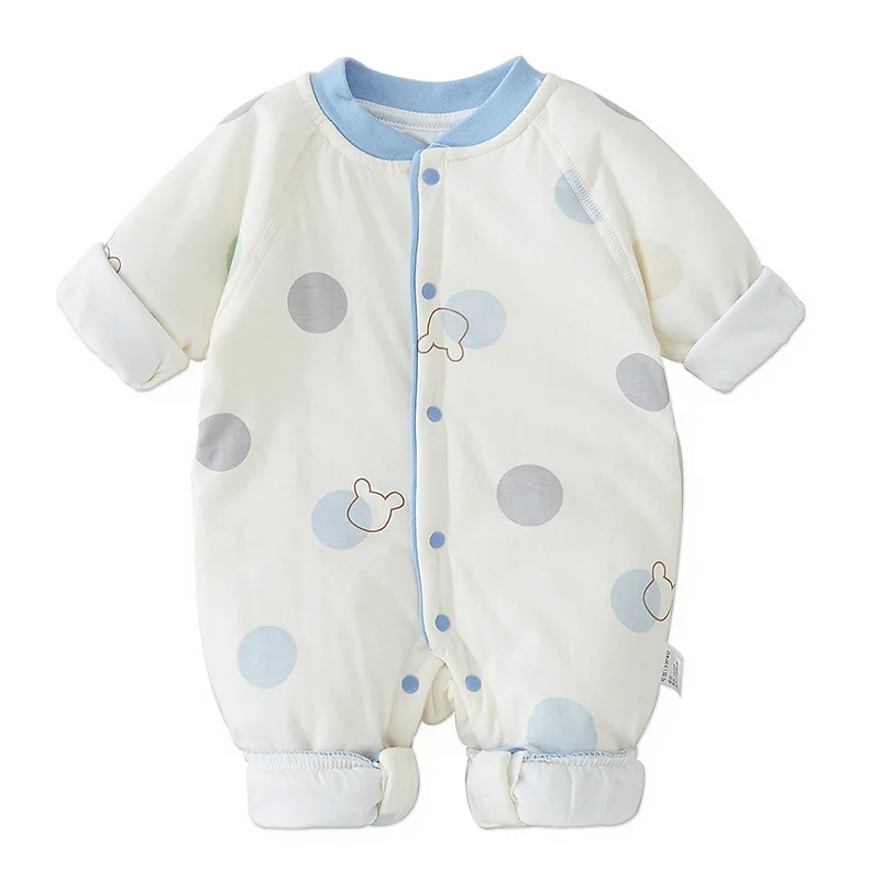 Baby Cotton Onesie Autumn And Winter Thickened Cute Printed Onesie Boys And Girls Comfortable Warm Onesie
Baby Cotton Onesie Autumn And Winter Thickened Cute Printed Onesie Boys And Girls Comfortable Warm Onesie