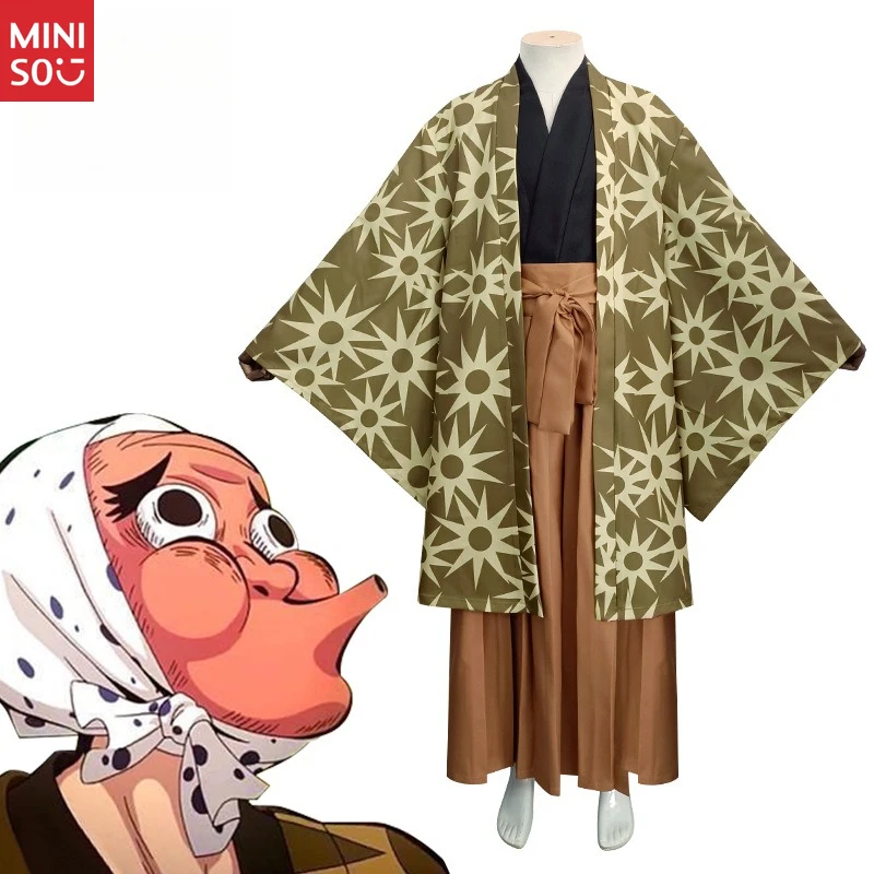 Miniso Demon Slayer Haganezuka Cosplay, Blacksmith Costume, Masked Blade Outfit
Miniso Demon Slayer Haganezuka Cosplay, Blacksmith Costume, Masked Blade Outfit
