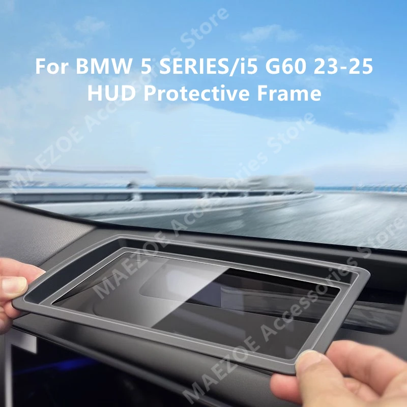 For BMW 5 SERIES/i5 G60 23-25 HUD Protective Frame,Instrument Panel Interior Decoration Automotive Accessories Refit
For BMW 5 SERIES/i5 G60 23-25 HUD Protective Frame,Instrument Panel Interior Decoration Automotive Accessories Refit