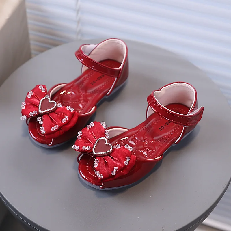 Girls Sandals for Summer Kids Princess Shoes Sweet Bows Peep Toes 2026 New Fashion Children Dance Shoes for Party Wedding
Girls Sandals for Summer Kids Princess Shoes Sweet Bows Peep Toes 2026 New Fashion Children Dance Shoes for Party Wedding