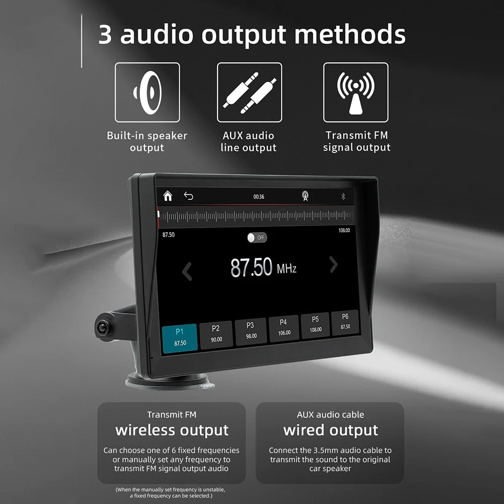 AC54-Wireless Carplay 9 Inch Portable Car Bluetooth Mp5 Player Android Auto Central Control HD Driving Recorder Host Durable
AC54-Wireless Carplay 9 Inch Portable Car Bluetooth Mp5 Player Android Auto Central Control HD Driving Recorder Host Durable