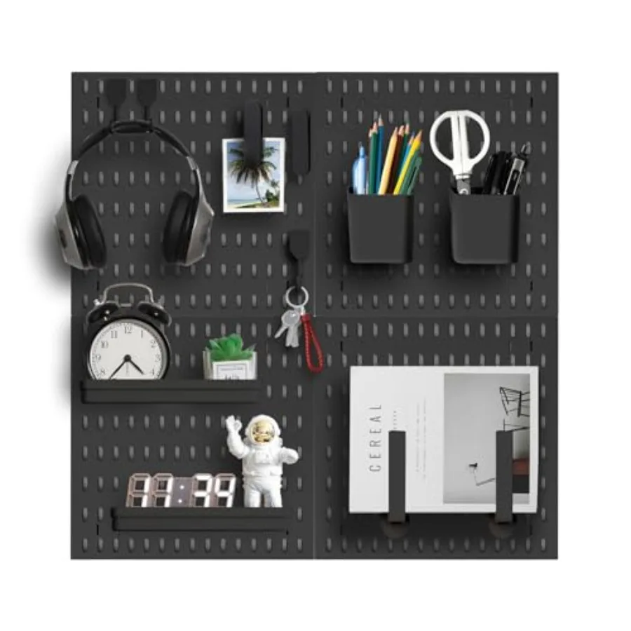 Revamp Your Space With A Versatile Pegboard Kit - Effortlessly Organize Home Office And Gaming Setup With Customizable Hanging
Revamp Your Space With A Versatile Pegboard Kit - Effortlessly Organize Home Office And Gaming Setup With Customizable Hanging
