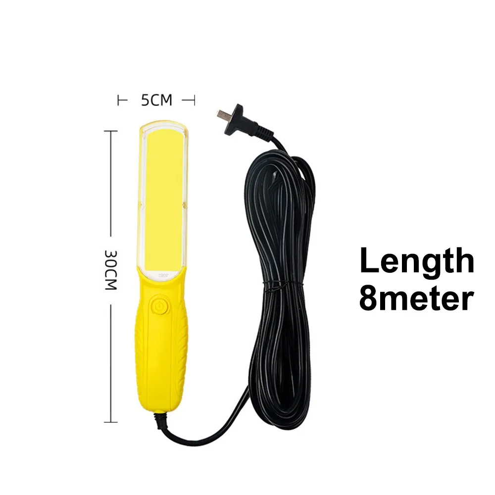 1pc 220V Magnetic Work Light High Brightness Pure Copper Wire Auto Repair Lamp Heavy Duty Plug-in Handheld Inspection Lamp
1pc 220V Magnetic Work Light High Brightness Pure Copper Wire Auto Repair Lamp Heavy Duty Plug-in Handheld Inspection Lamp