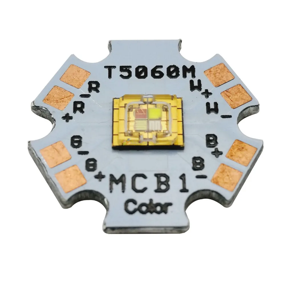 Semiled 15W RGBW T5060MMCB1 Preliminary High Power mixing color LED Stage lighting instead of XML-RGBW
Semiled 15W RGBW T5060MMCB1 Preliminary High Power mixing color LED Stage lighting instead of XML-RGBW
