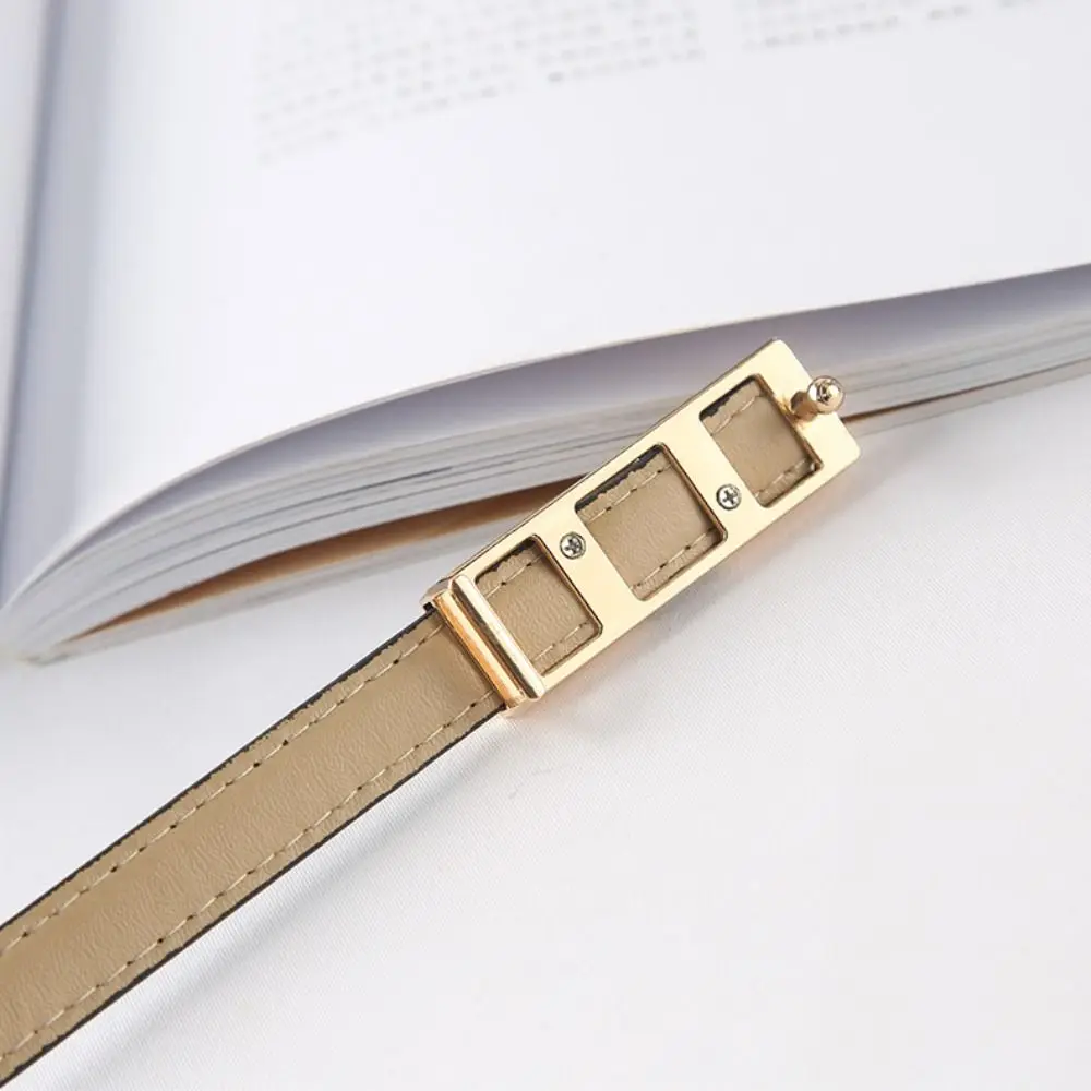 Fashion Solid Color Women Thin Belt Skinny Waistband Metal Buckle Belt Dress Strap Waist Belt Women
Fashion Solid Color Women Thin Belt Skinny Waistband Metal Buckle Belt Dress Strap Waist Belt Women