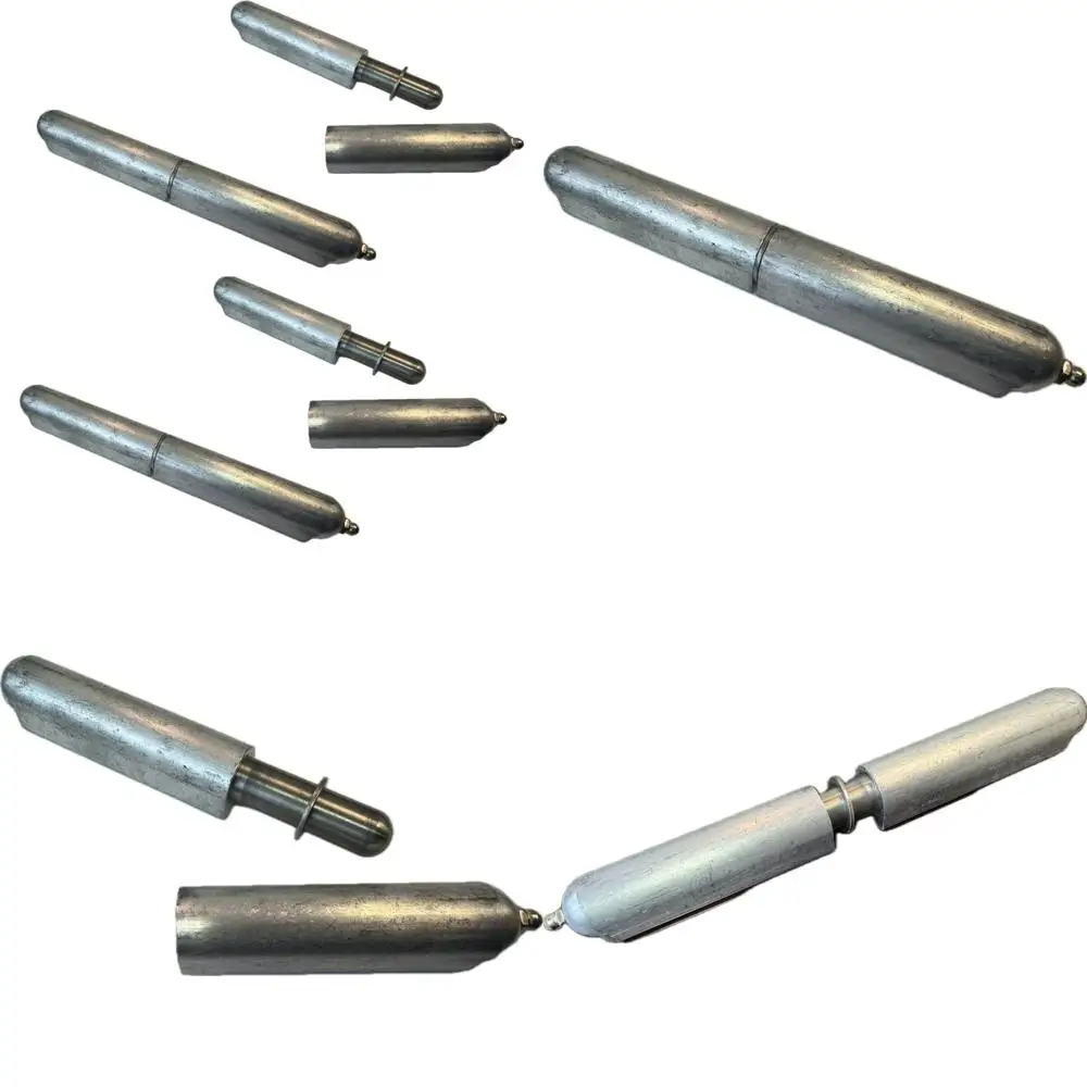 8-Inch Aluminum Weld-On Bullet Hinges with Zerk Grease Fittings for Heavy-Duty Applications
8-Inch Aluminum Weld-On Bullet Hinges with Zerk Grease Fittings for Heavy-Duty Applications