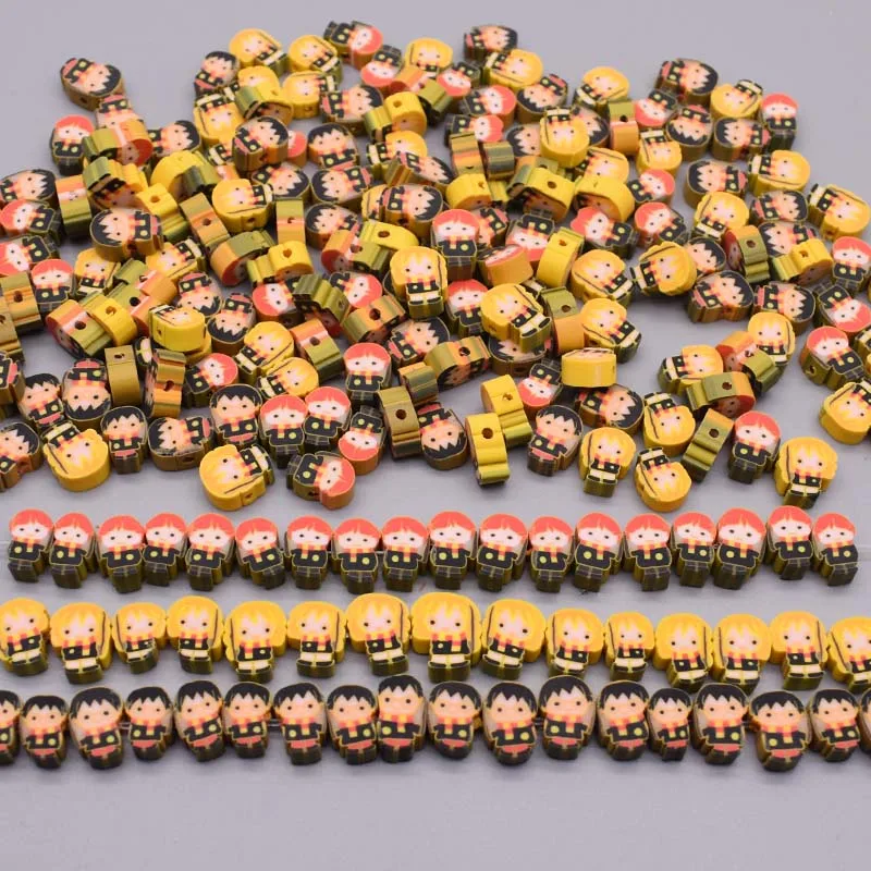 10mm Lovely Cartoon Girl Shape Polymer Clay Beads For Jewelry Making DIY Children Bracelet Necklace
10mm Lovely Cartoon Girl Shape Polymer Clay Beads For Jewelry Making DIY Children Bracelet Necklace
