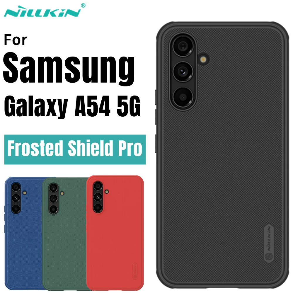 For Samsung Galaxy A54 Case Nillkin Super Frosted Shield Pro TPU Frame PC Shell Protective Back Cover For Samsung A54 5G Bumper
For Samsung Galaxy A54 Case Nillkin Super Frosted Shield Pro TPU Frame PC Shell Protective Back Cover For Samsung A54 5G Bumper