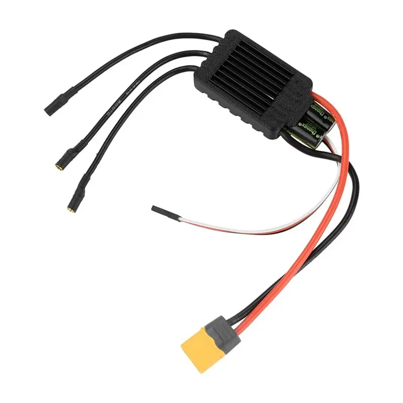 Бесщеточный регулятор скорости ABZW AM32 3-6S 120A ESC со встроенным BEC 5.2V 4A/7.2V 3.5A для мощных вентиляторов и самолетов с ручным запуском
Бесщеточный регулятор скорости ABZW AM32 3-6S 120A ESC со встроенным BEC 5.2V 4A/7.2V 3.5A для мощных вентиляторов и самолетов с ручным запуском